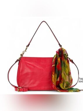 Patricia Nash Crossbody Women's Pink Leather Shoulder Bag
